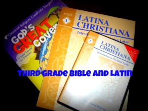 Third Grade Curriculum Latin and Bible